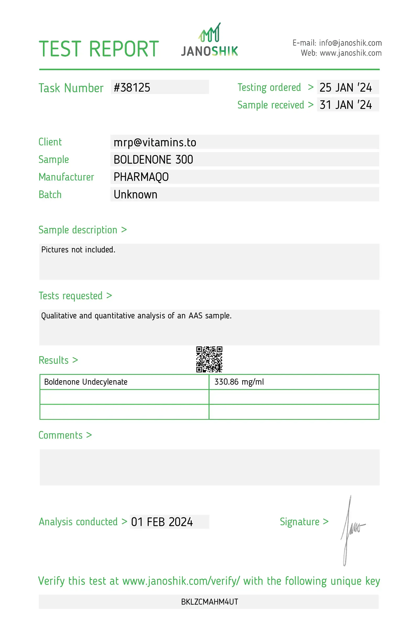 Boldenone 300 – Pharmaqo Labs - Image 2
