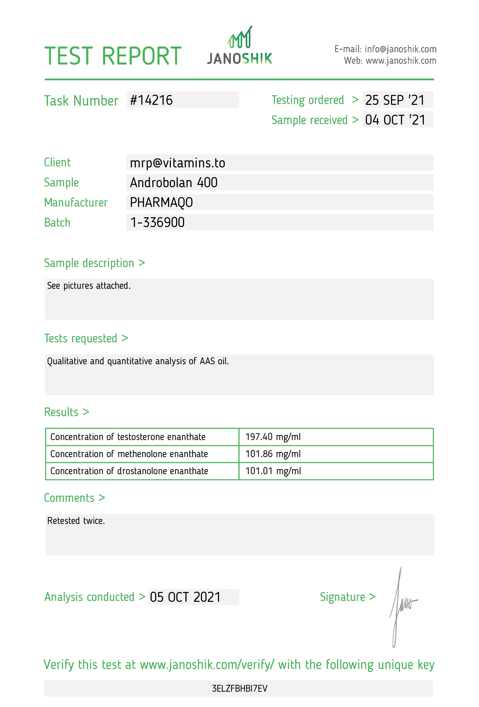 Androbolan 400 – Pharmaqo Labs - Image 3