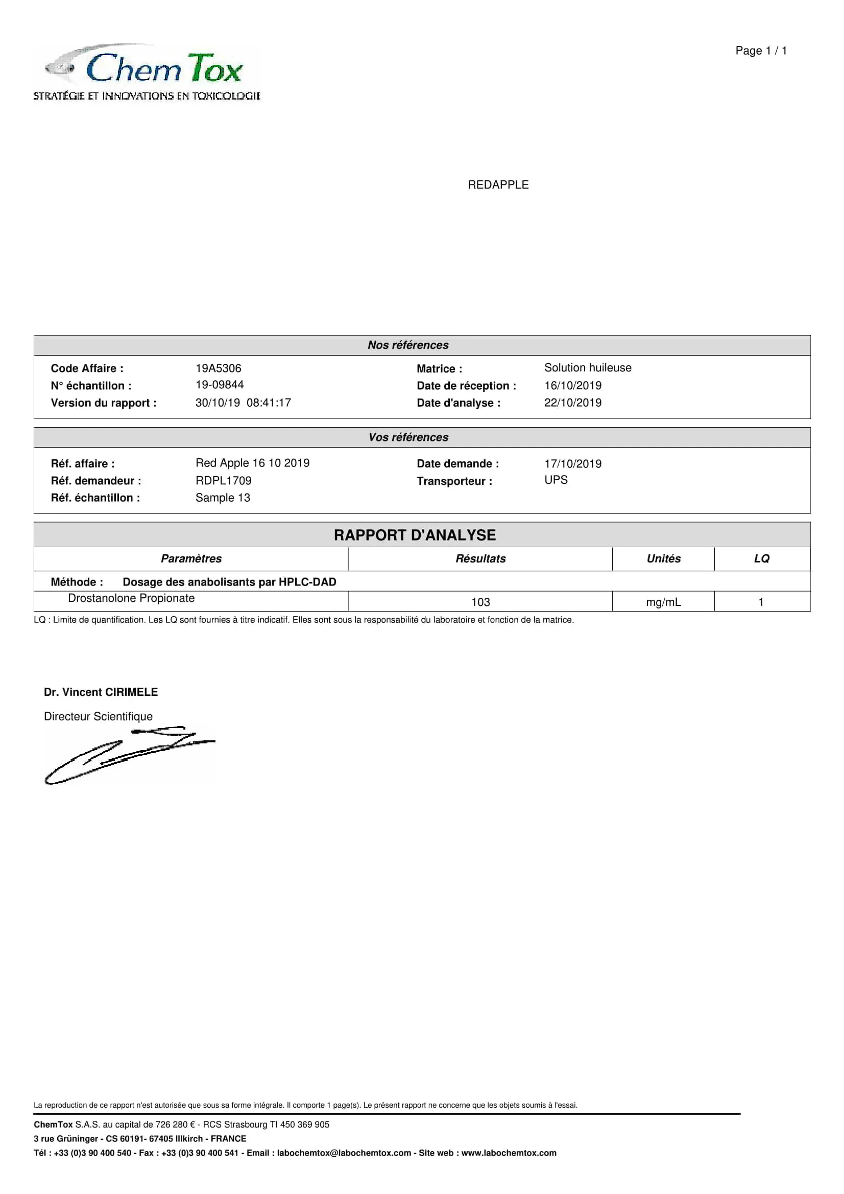 Drostanolone-P 100 – Pharmaqo Labs - Image 3