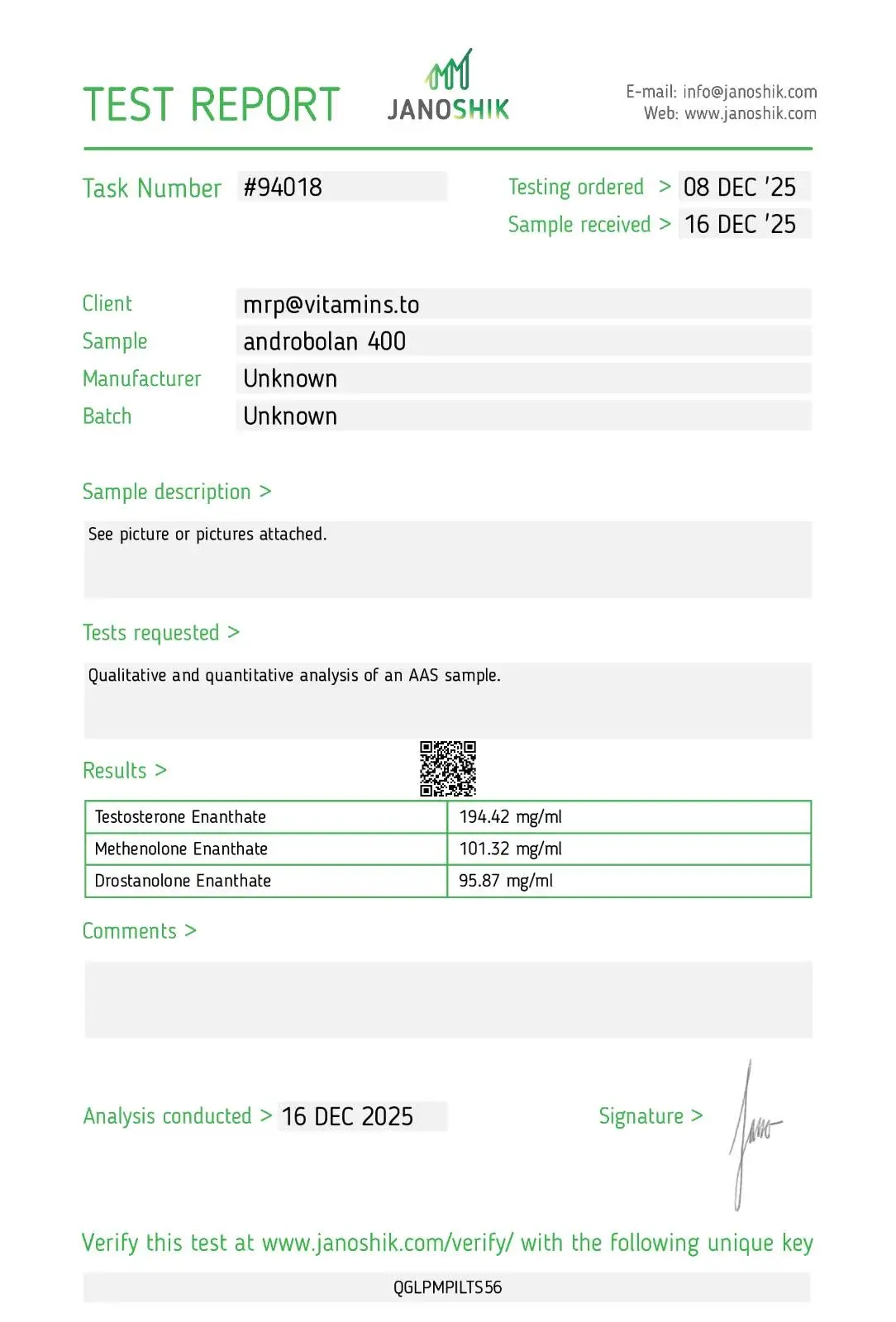 Androbolan 400 – Pharmaqo Labs - Image 5